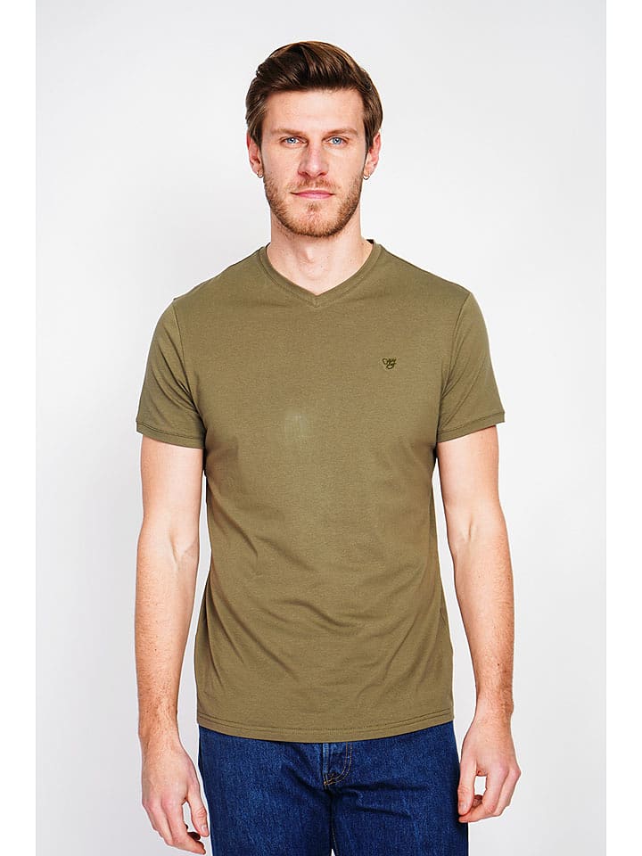 William de Faye Koszulka w kolorze khaki rozmiar: 54