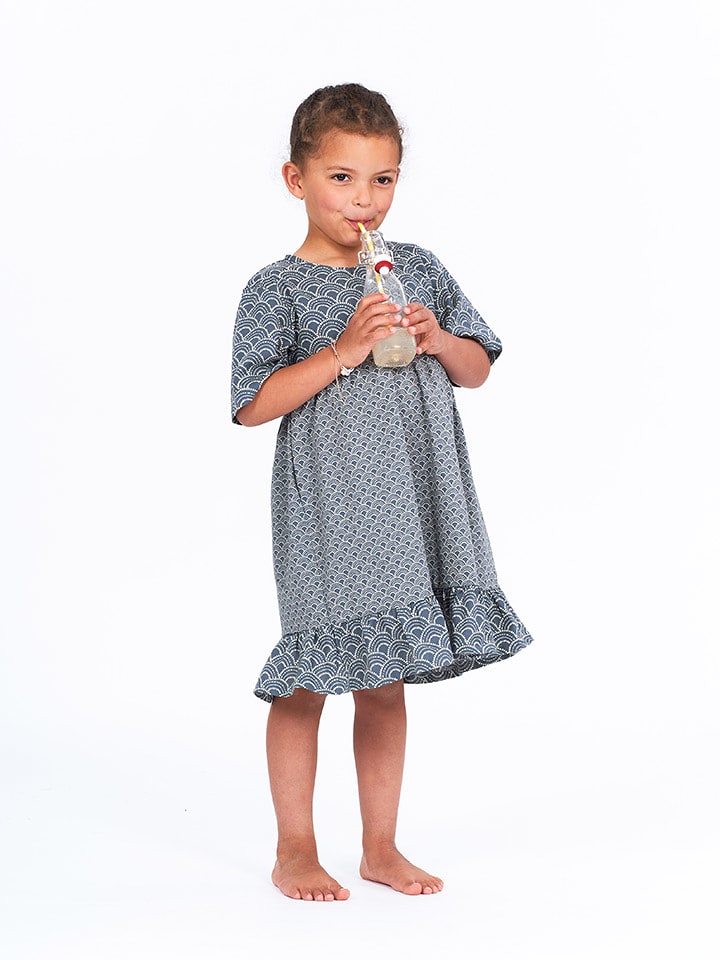 Sense Organics Sukienka "Nuria" w kolorze granatowym rozmiar: 122