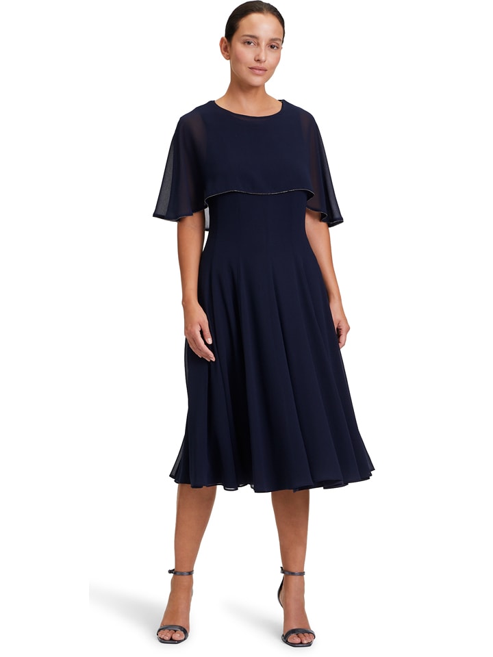 Vera Mont Sukienka w kolorze granatowym rozmiar: 42