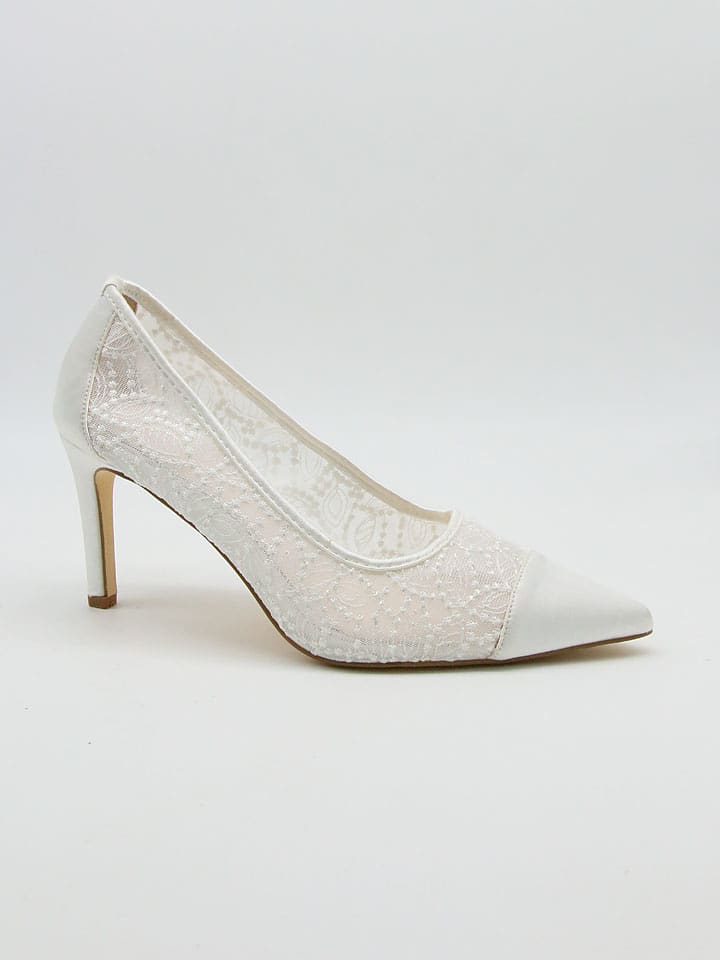 Bellucci Czółenka w kolorze białym rozmiar: 38