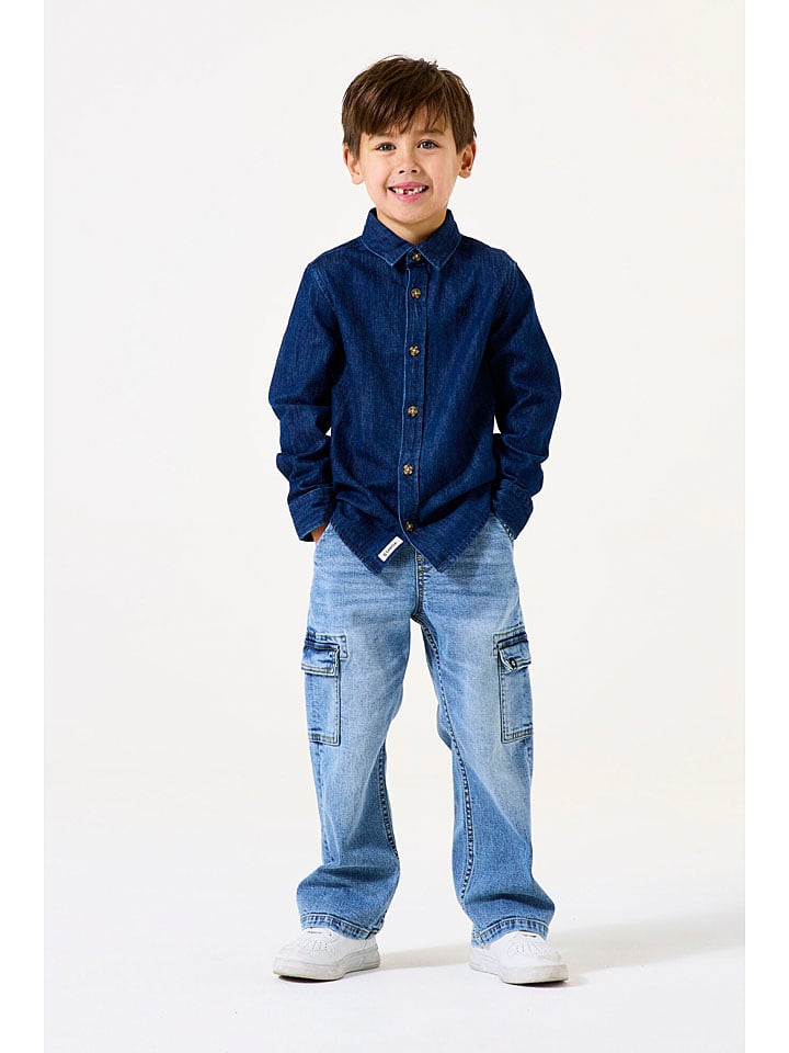 Garcia Dżinsy w kolorze błękitnym rozmiar: 110