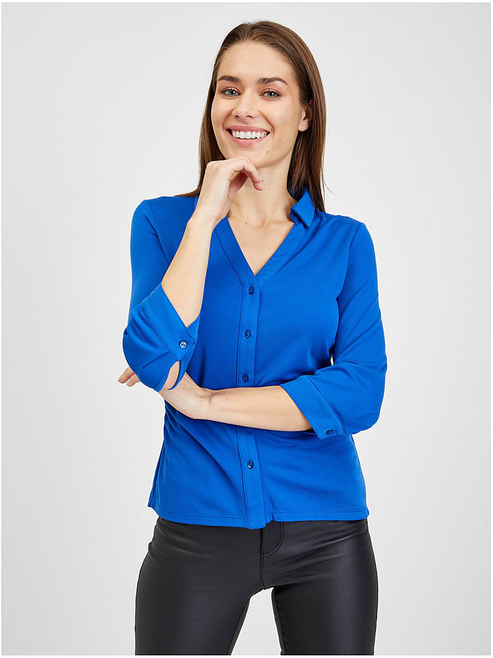 orsay Bluzka w kolorze niebieskim rozmiar: 36