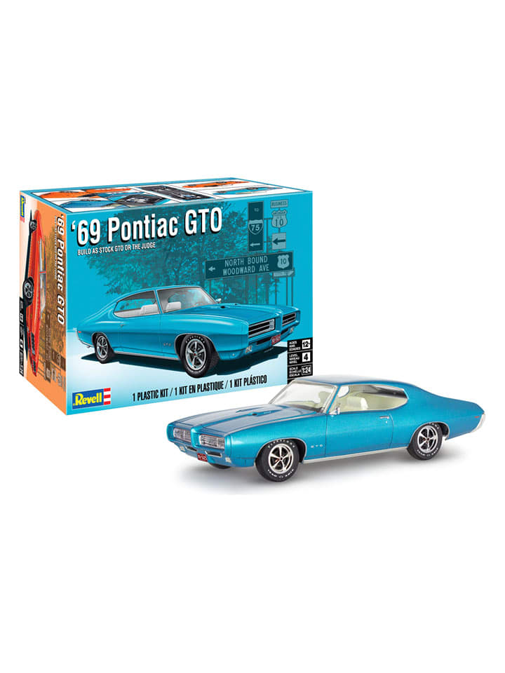 Revell Model "69 Pontiac GTO The Judge 2N1" do złożenia - 12+ rozmiar: onesize