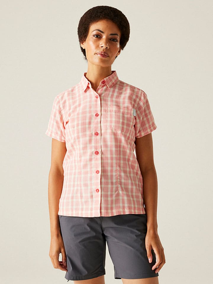 Regatta Koszula funkcyjna "Mindano VIII" w kolorze jasnoróżowym rozmiar: 34