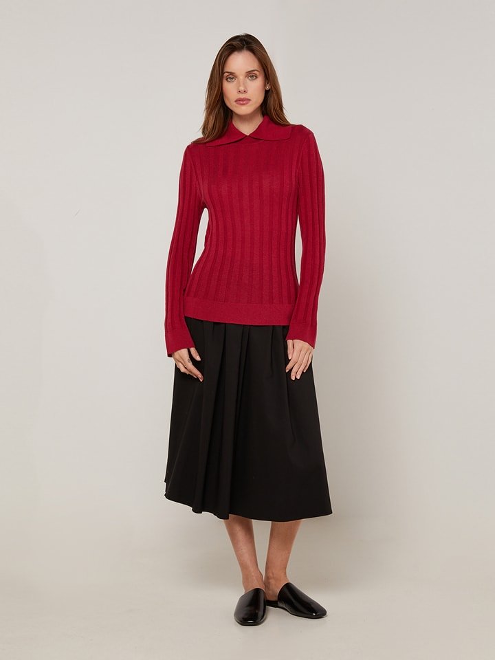 Rodier Sweter w kolorze czerwonym rozmiar: S