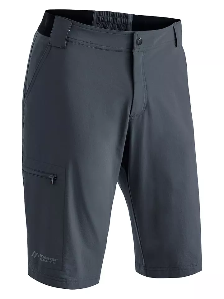 Maier Sports Szorty funkcyjne "Norit" w kolorze antracytowym rozmiar: 52