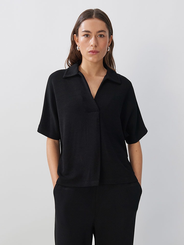 Someday Bluzka w kolorze czarnym rozmiar: M