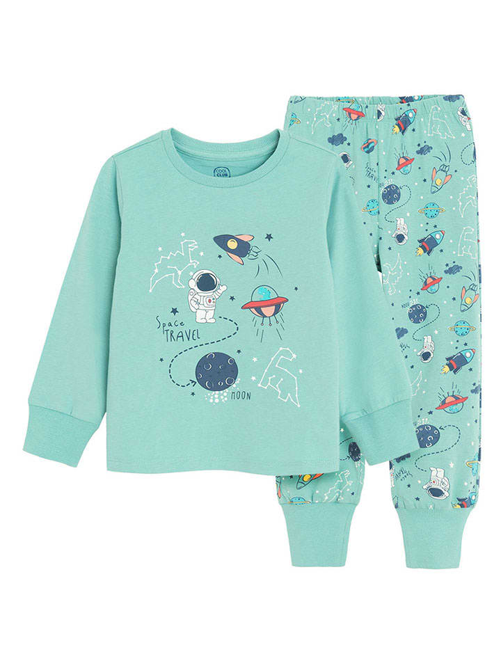 COOL CLUB Piżama w kolorze turkusowym rozmiar: 92