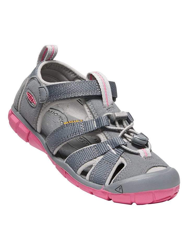 Keen Półsandały "Seacamp II" w kolorze szarym rozmiar: 36