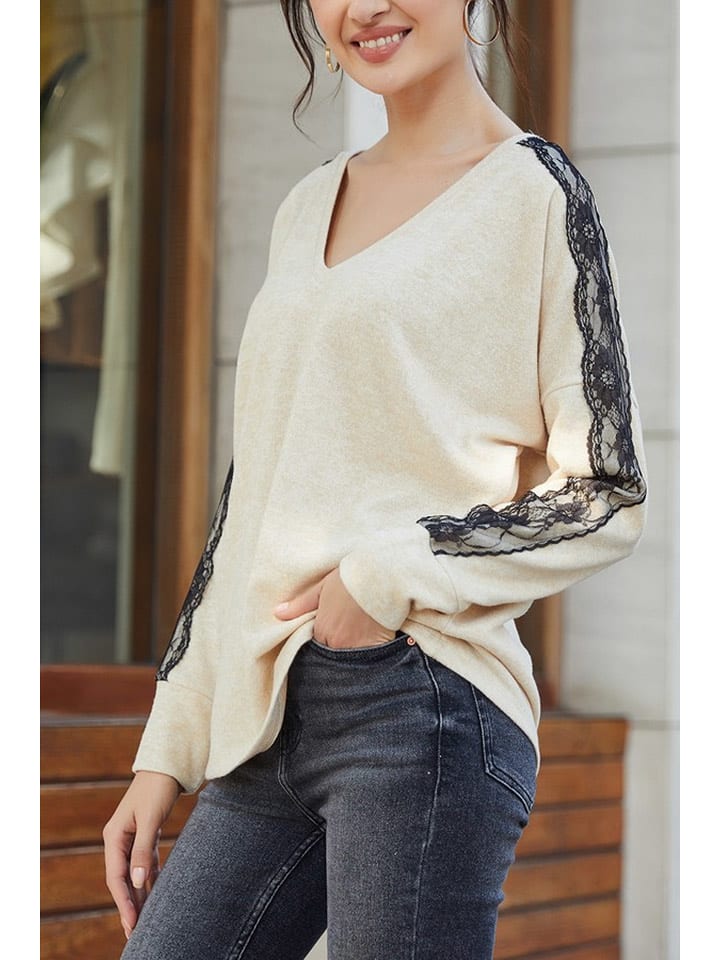 Milan Kiss Koszulka w kolorze beżowym rozmiar: XL