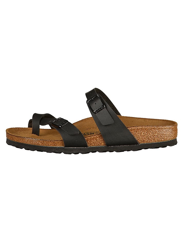Birkenstock Japonki "Mayari" w kolorze czarnym rozmiar: 37