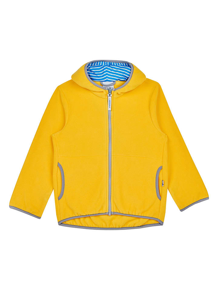 finkid Kurtka polarowa "Paukku" w kolorze żółtym rozmiar: 130/140