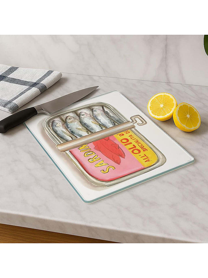 Violeta Home Deska w kolorze biało-jasnoróżowo-żółtym do krojenia - 30 x 20 cm rozmiar: onesize