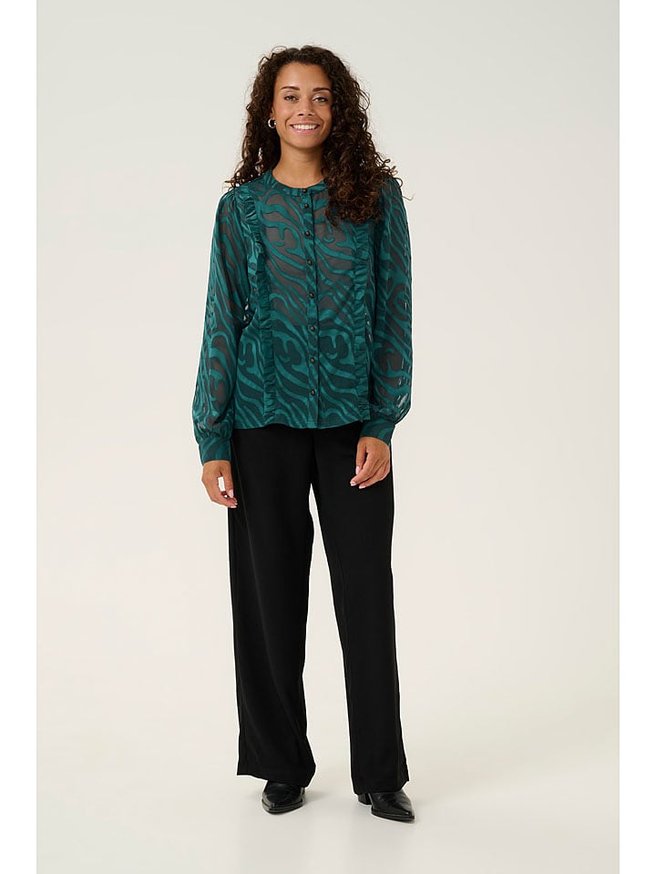 Cream Bluzka "Yana" w kolorze morskim rozmiar: 40