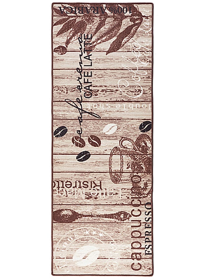 Hanse Home Chodnik kuchenny "Loop" w kolorze brązowym rozmiar: 67x180 cm