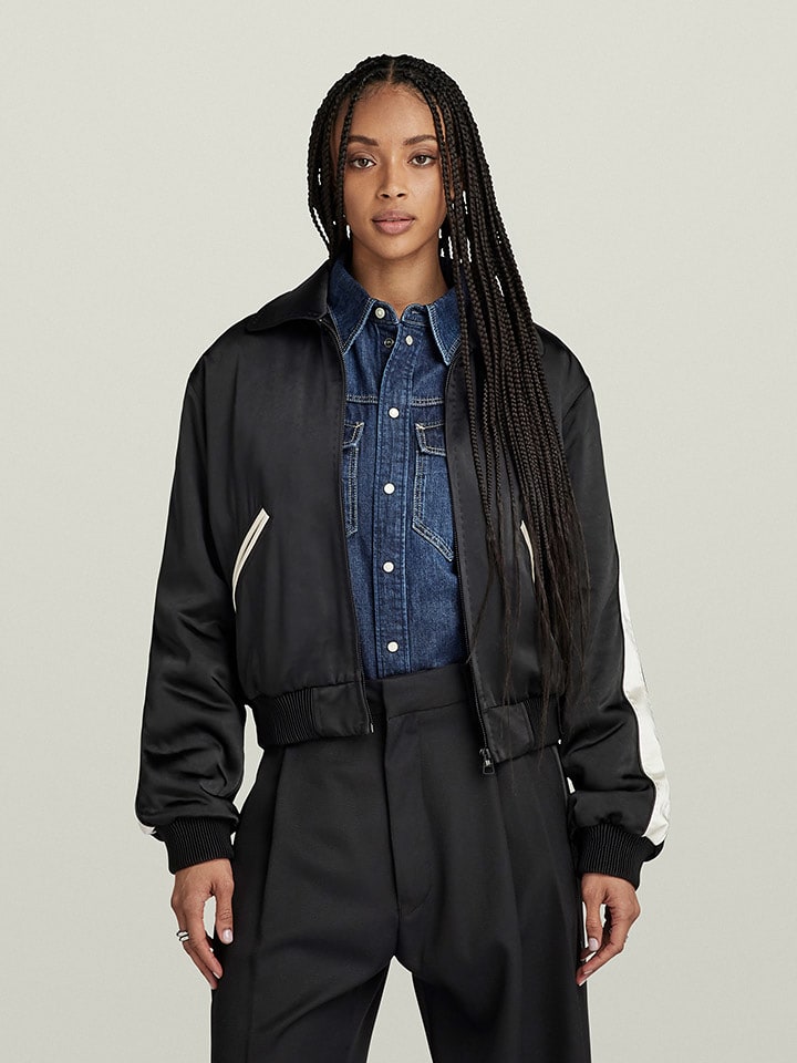 G-Star Kurtka przejściowa w kolorze czarnym rozmiar: XL