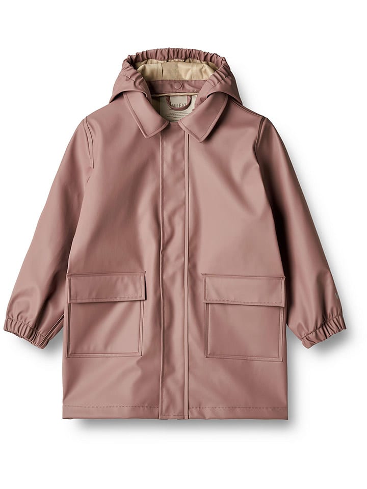 Wheat Kurtka przeciwdeszczowa "Finley" w kolorze jasnobrązowym rozmiar: 110