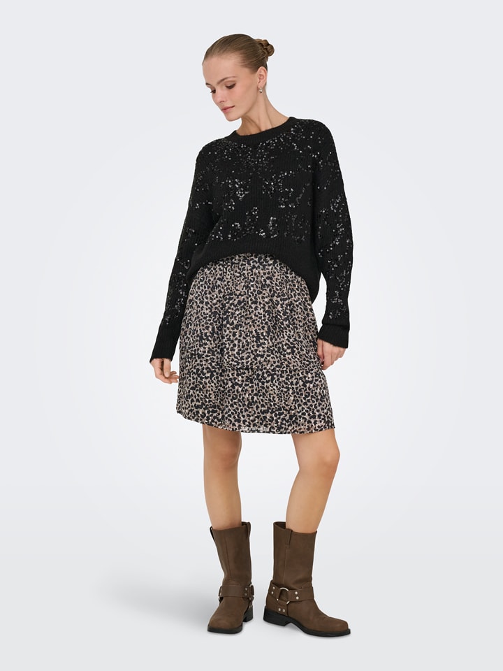 ONLY Sweter w kolorze czarnym rozmiar: L