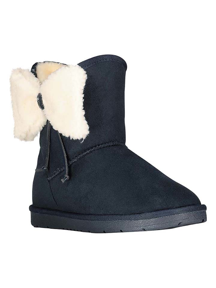 Geographical Norway Botki zimowe "Opap" w kolorze granatowym rozmiar: 40