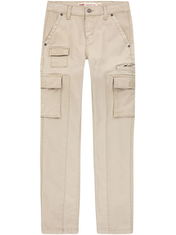 Levi's Kids Bojówki w kolorze beżowym rozmiar: 128