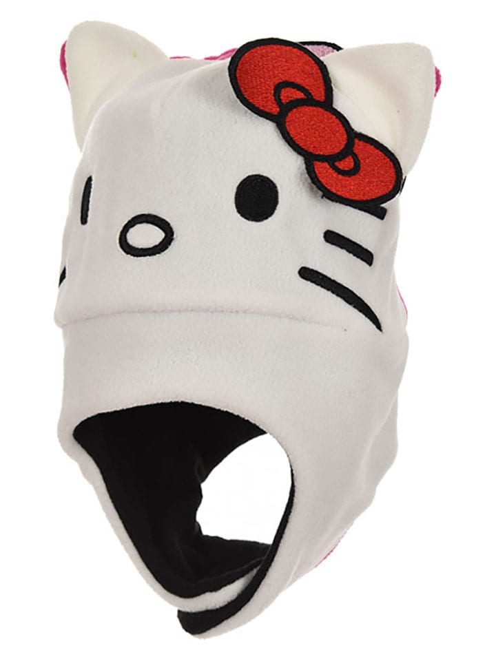 Hello Kitty Czapka "Hello Kitty" w kolorze białym rozmiar: 54 cm