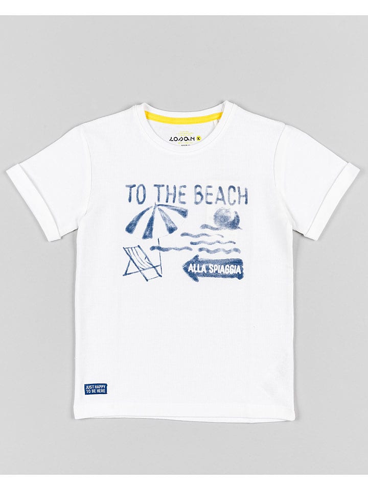 LOSAN Koszulka w kolorze białym rozmiar: 104