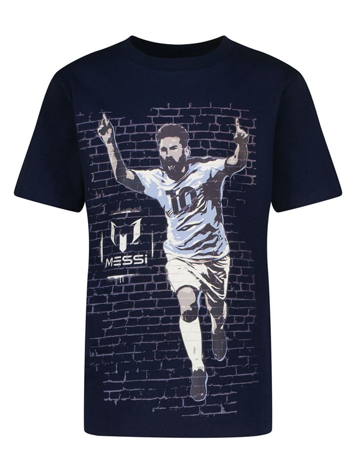 Messi Koszulka w kolorze granatowym rozmiar: 128