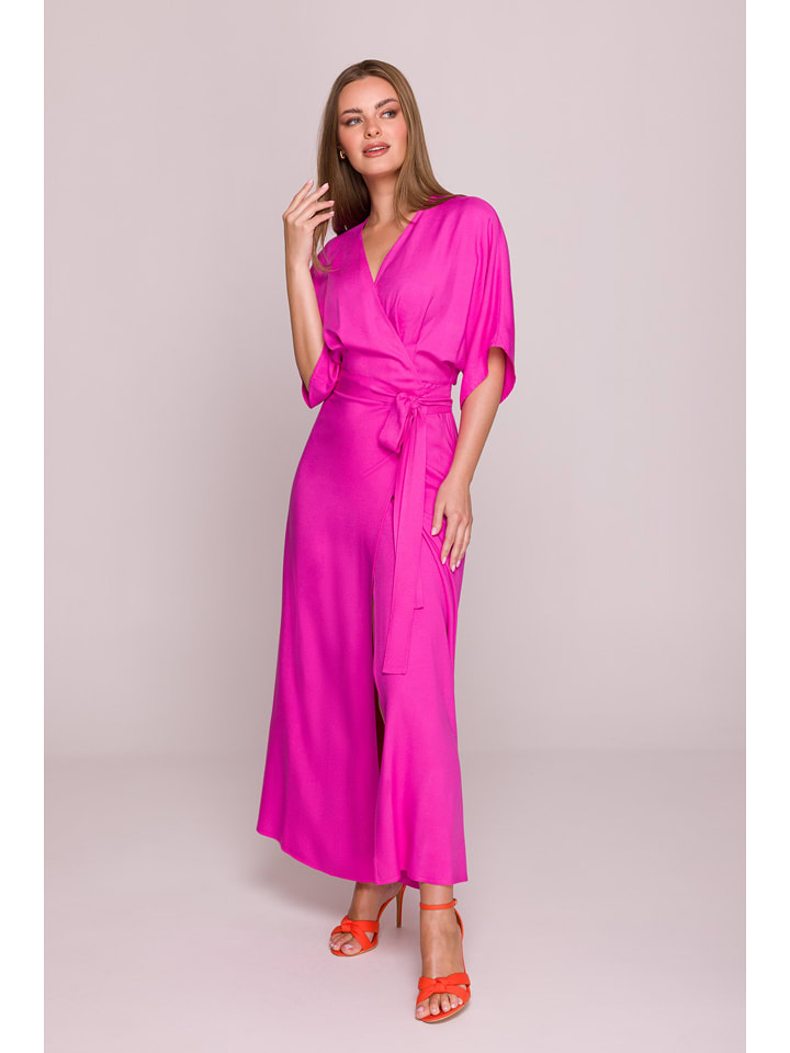 Stylove Sukienka w kolorze różowym rozmiar: L