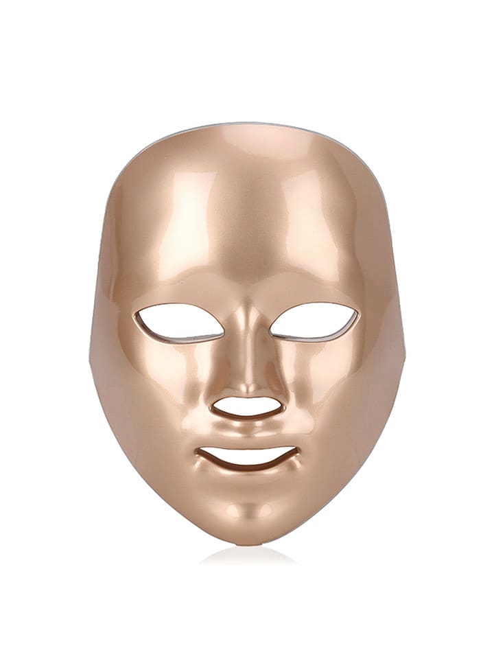 DAM Maska LED w kolorze złotym do twarzy rozmiar: onesize