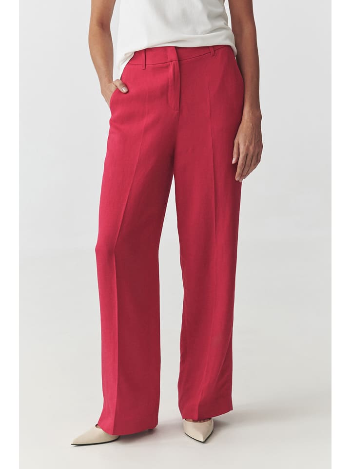 TATUUM Spodnie "Masda 1" w kolorze koralowym rozmiar: 38