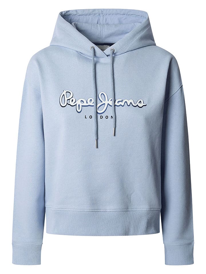 Pepe Jeans Bluza "Maddy" w kolorze błękitnym rozmiar: XL