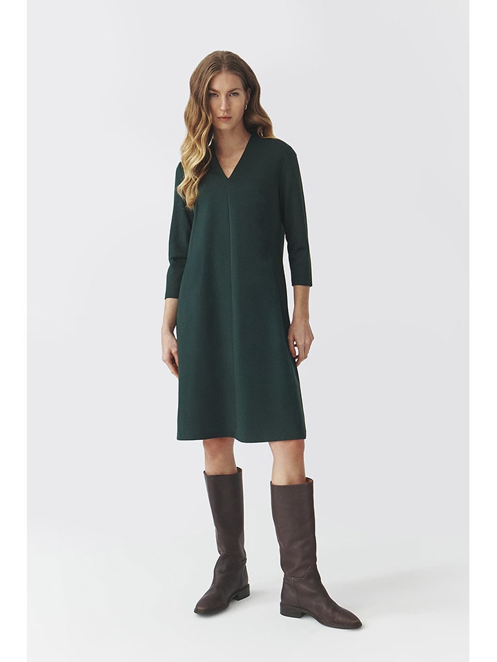 TATUUM Sukienka w kolorze ciemnozielonym rozmiar: S