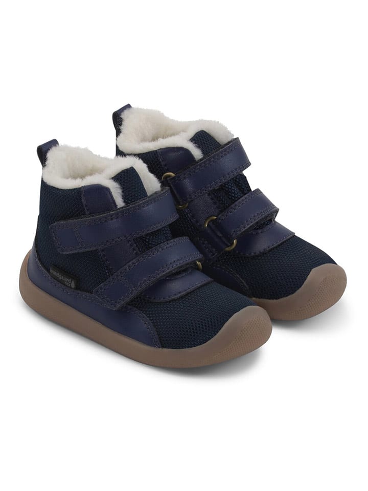 Bundgaard Buty "Walk Winter Baby TEX" w kolorze granatowym do nauki chodzenia rozmiar: 24