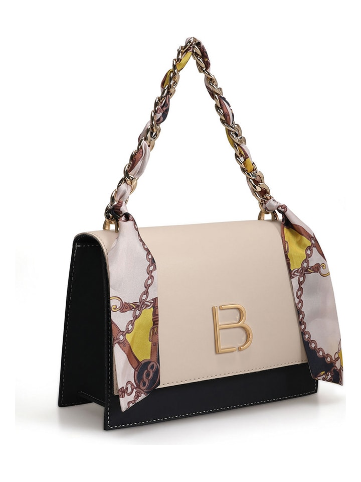 Lucky Bees Torebka w kolorze granatowo-beżowym - 23 x 16 x 9 cm rozmiar: onesize