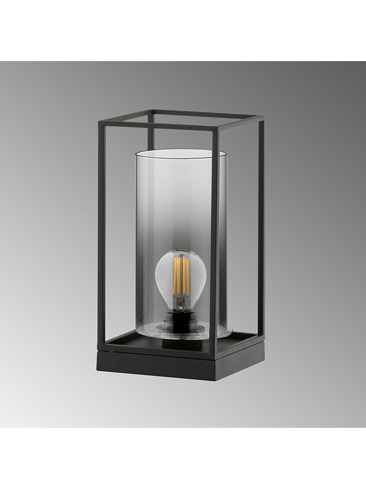 FISCHER & HONSEL Lampa stołowa "Samu" w kolorze czarnym - 16 x 30 x 16 cm rozmiar: onesize