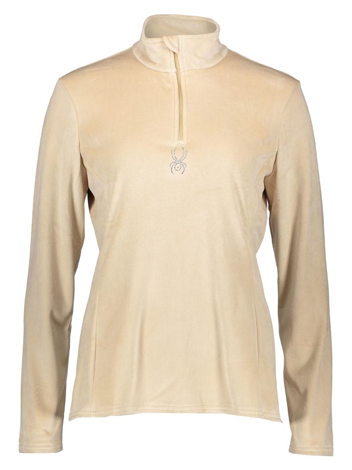 SPYDER Bluza polarowa "Shimmer" w kolorze beżowym rozmiar: L