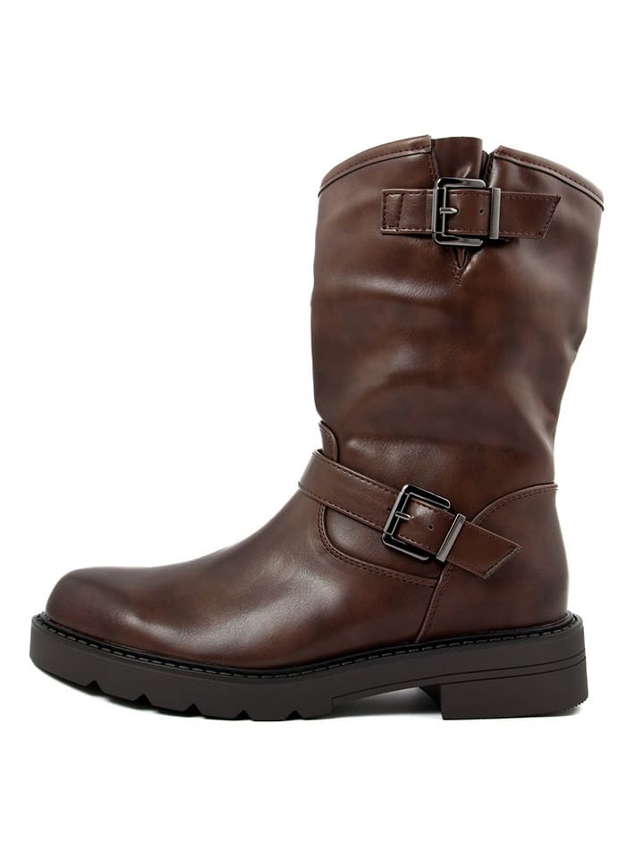 Studio 88 Botki w kolorze brązowym rozmiar: 41