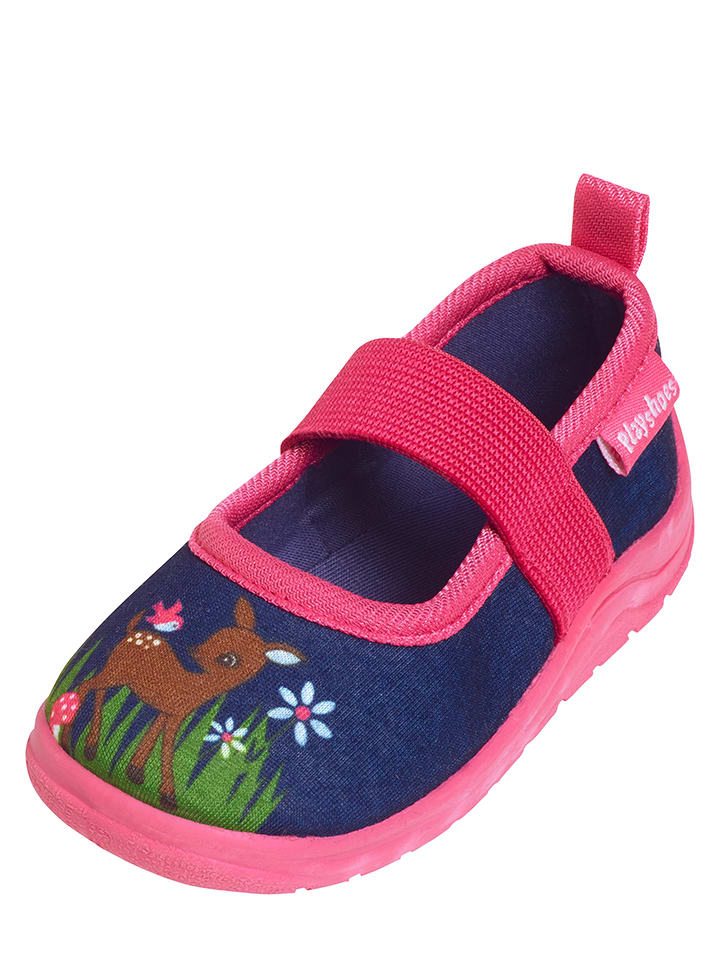 Playshoes Kapcie w kolorze granatowym rozmiar: 20/21