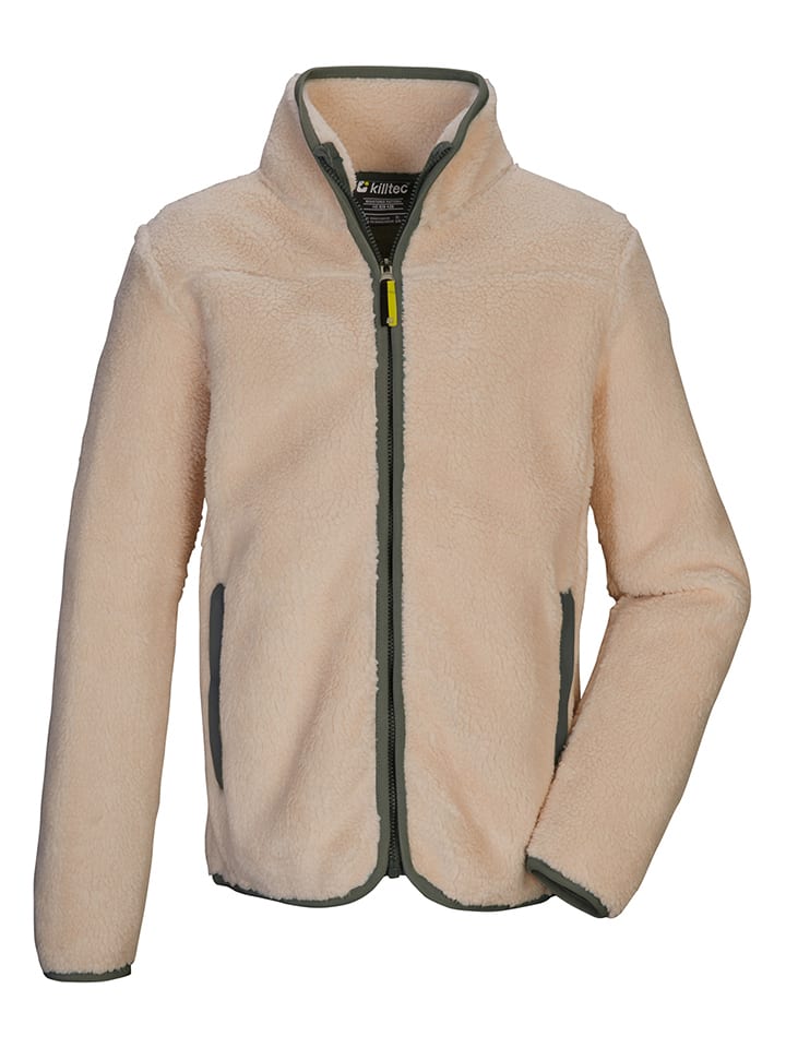 Killtec Kurtka polarowa w kolorze beżowym rozmiar: 176