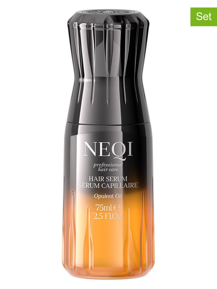 NEQI Olejek (2 szt.) "Treasure Opulent Oil Serum" do włosów - po 75 ml rozmiar: onesize