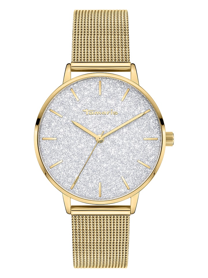 Tamaris Zegarek kwarcowy w kolorze złoto-białym rozmiar: onesize