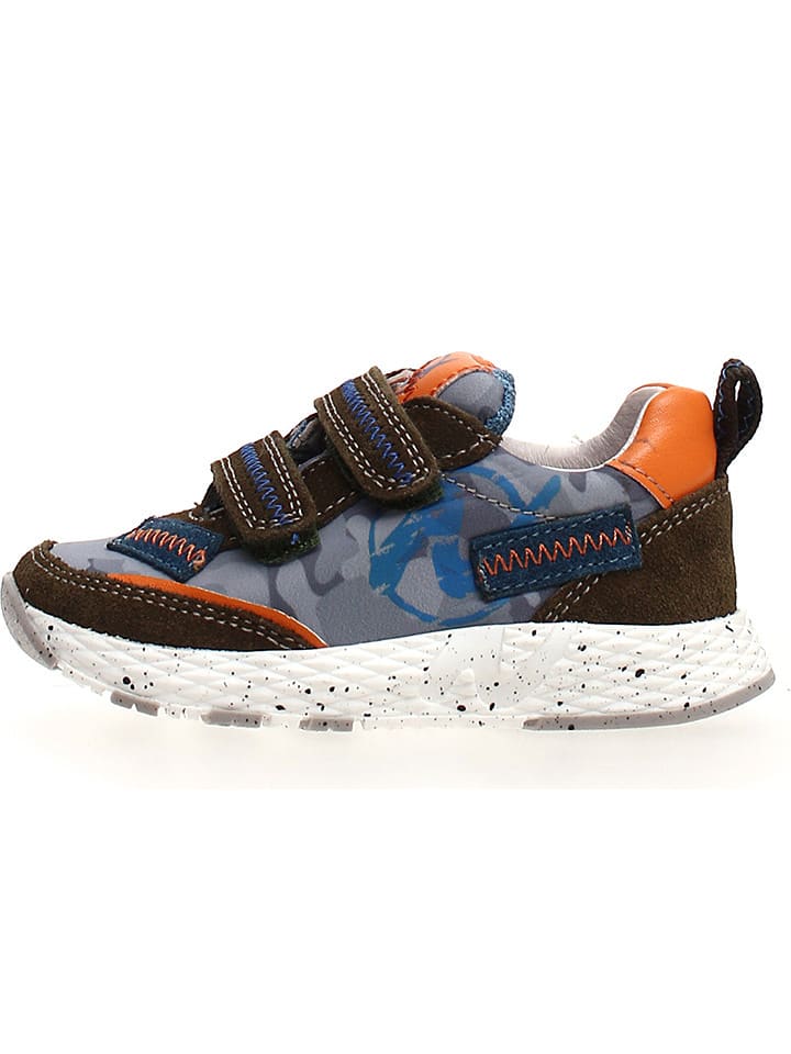 Naturino Sneakersy "Delf" w kolorze niebiesko-ciemnozielonym rozmiar: 25