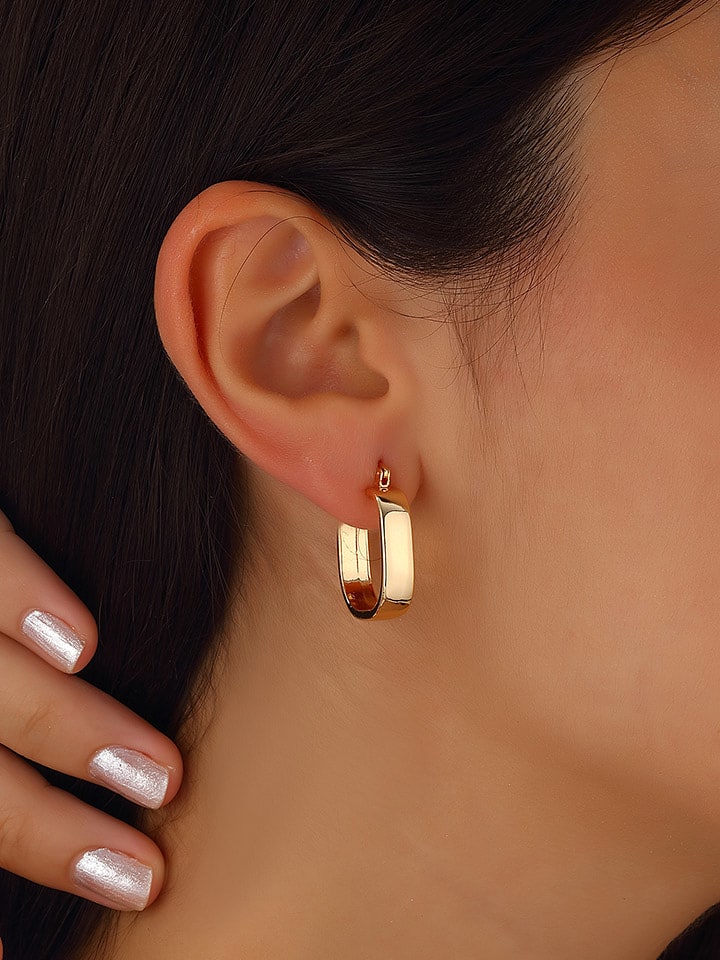 Nakkash Pozłacane kolczyki rozmiar: onesize