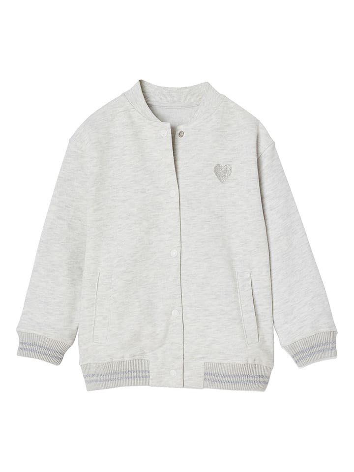 vertbaudet Bluza w kolorze jasnoszarym rozmiar: 140