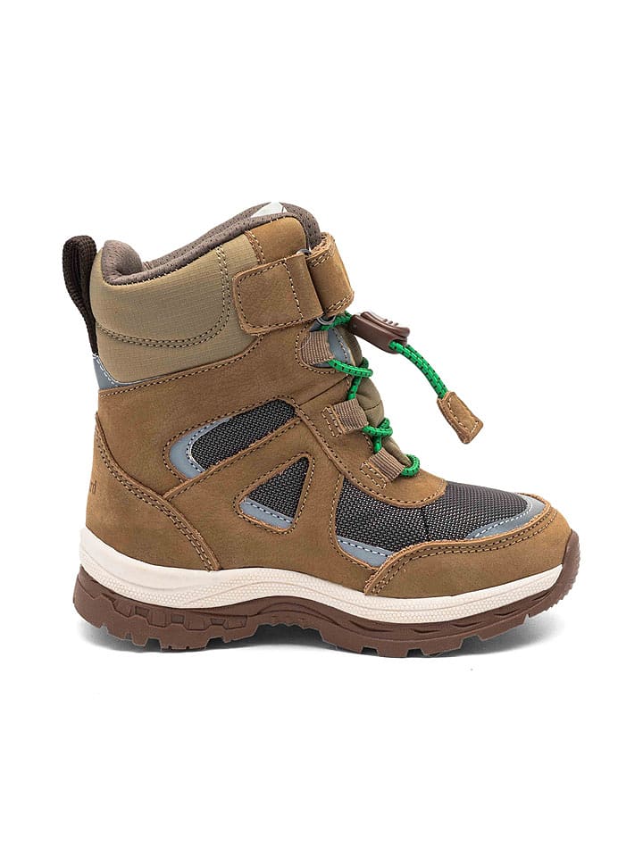 bisgaard Skórzane botki zimowe "Bruce" w kolorze jasnobrązowym rozmiar: 28