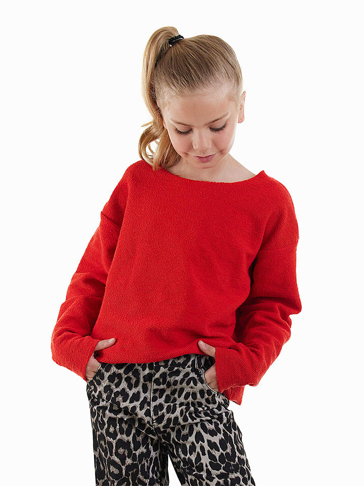 Denokids Bluza w kolorze czerwonym rozmiar: 128