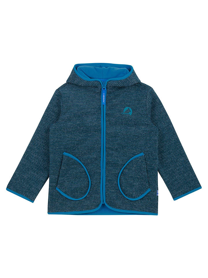 finkid Kurtka polarowa "TONTTU WIND" w kolorze granatowym rozmiar: 100/110