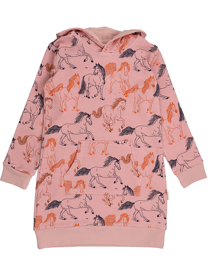 Walkiddy Sukienka dresowa w kolorze jasnoróżowym rozmiar: 104