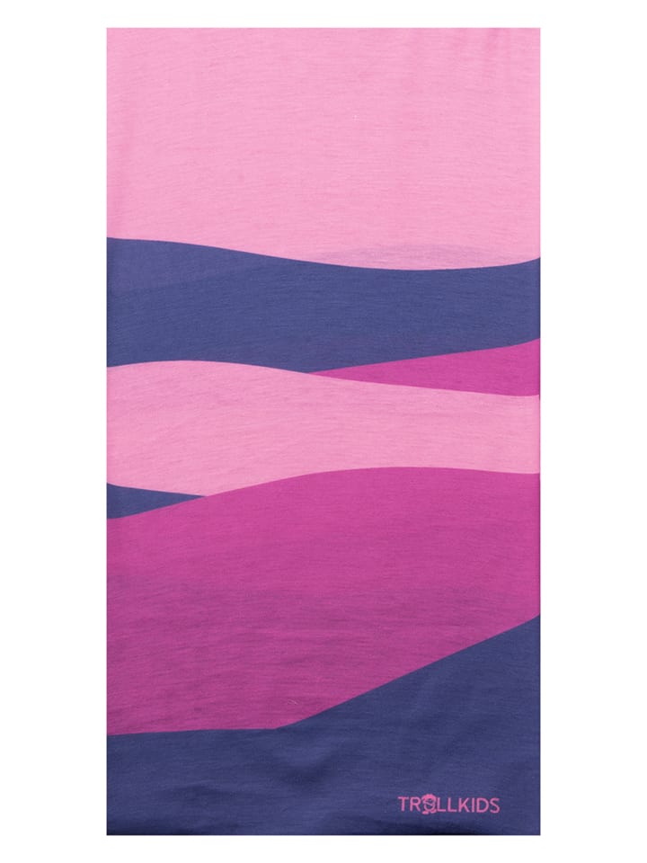 Trollkids Szal-koło "Coastal Sunset" w kolorze jasnoróżowo-fioletowym rozmiar: onesize
