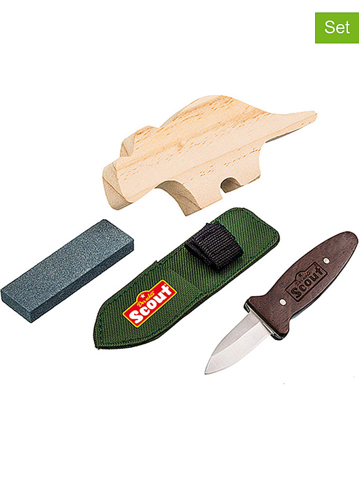 Happy People 4-częściowy zestaw do rzeźbienia - 8+ rozmiar: onesize